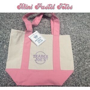 Trader Joe’s Mini Pastel Totes